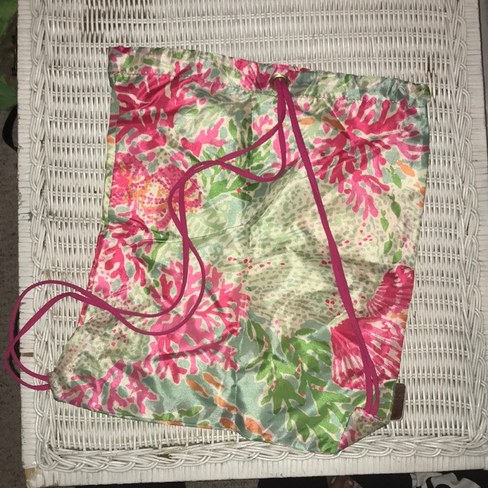 Lilly Pulitzer Drawstring Backpack - image 2
